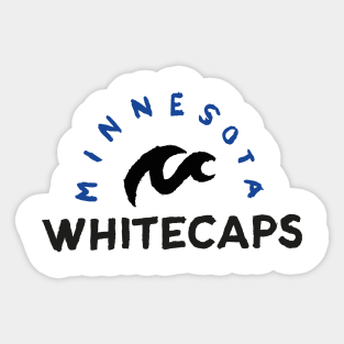 Minnesota Whitecaaaaps 02 Sticker